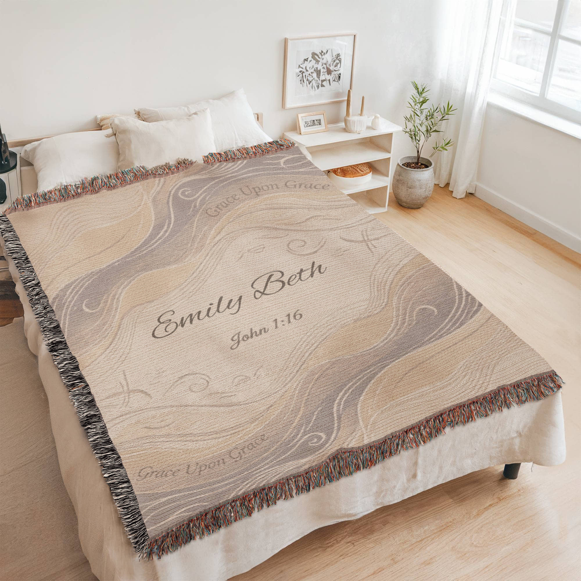 Personalized Christian Blanket