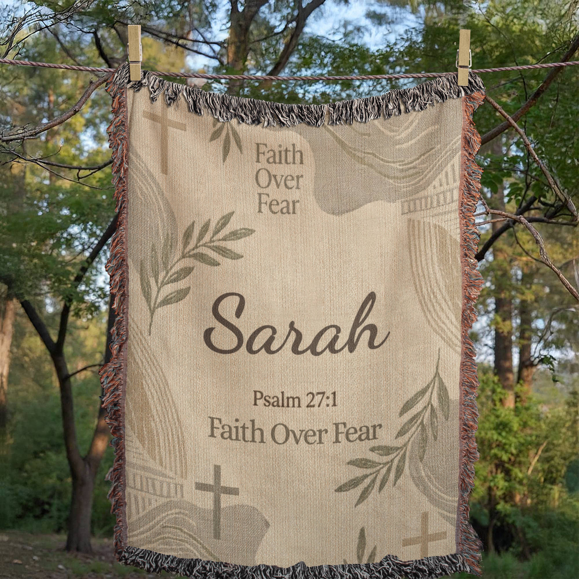 Personalized Christian Blanket