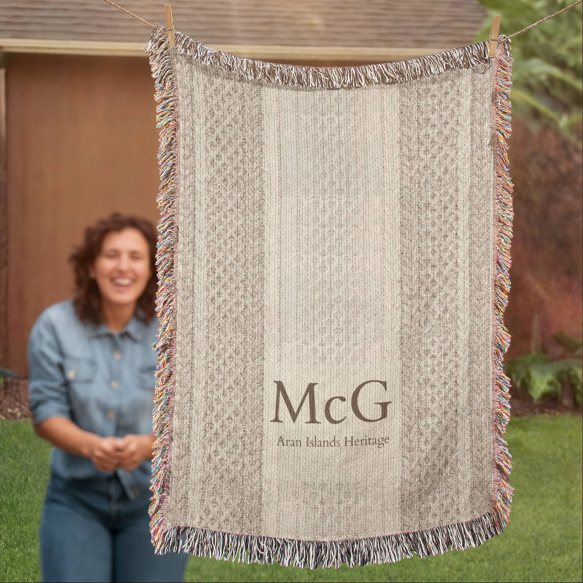 Irish Heritage Blanket Gift