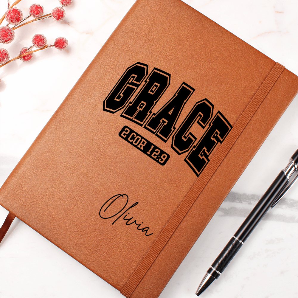 Personalized Christian Journal - Grace