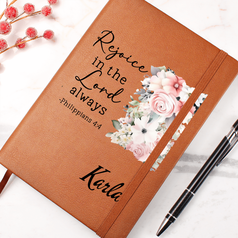 Personalized Wildflower Prayer Journal