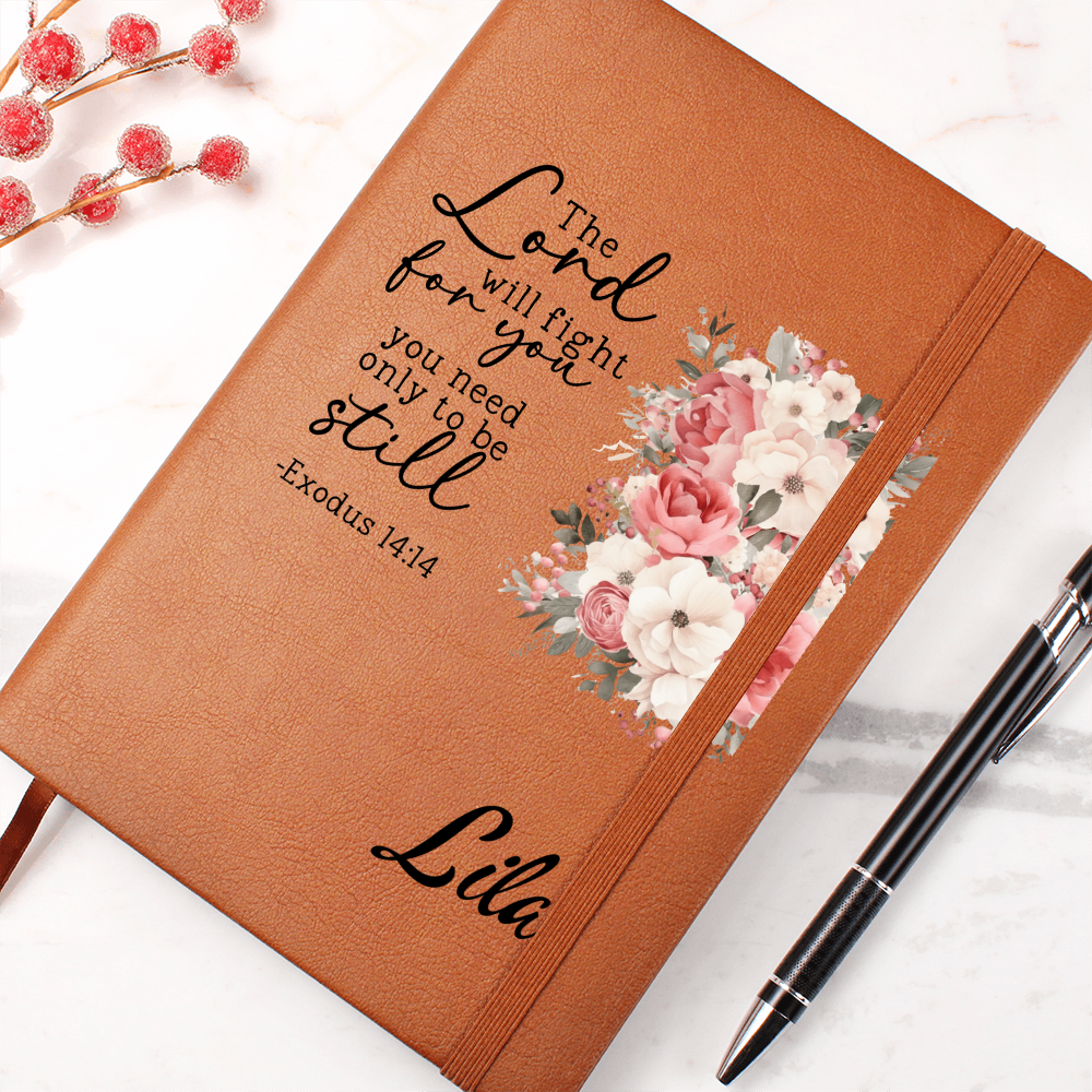 Personalized Wildflower Prayer Journal