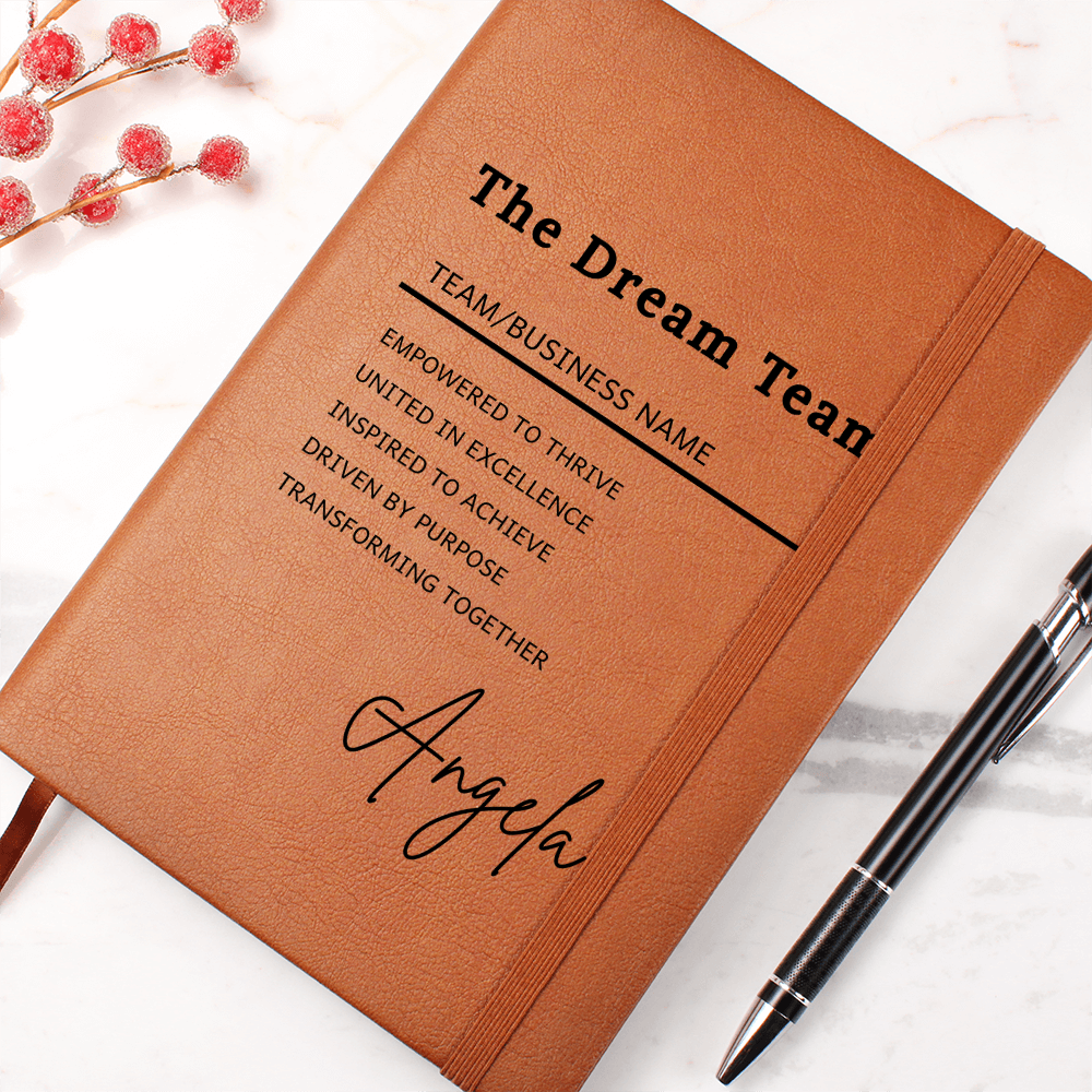 Personalized Dream Team Journal