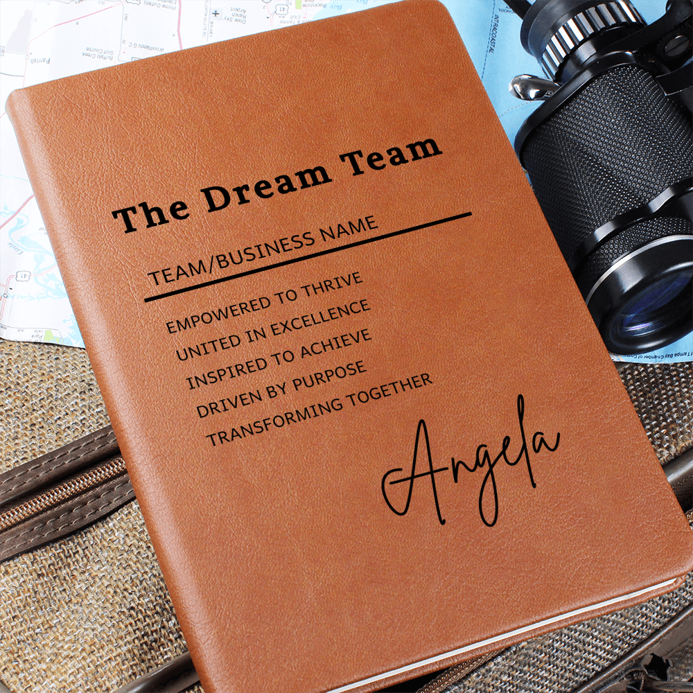 Personalized Dream Team Journal