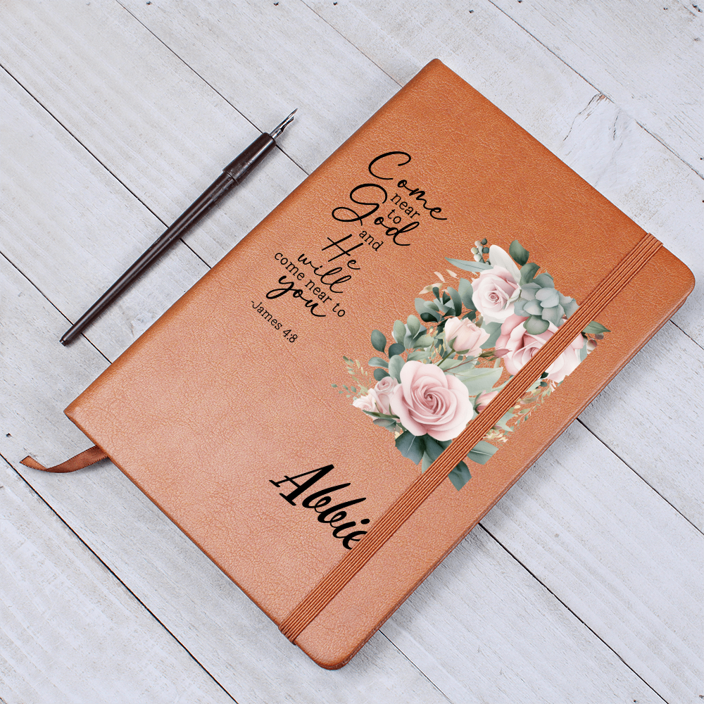 Personalized Wildflower Prayer Journal