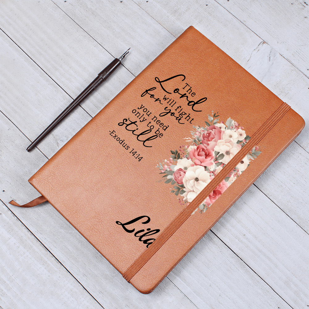 Personalized Wildflower Prayer Journal