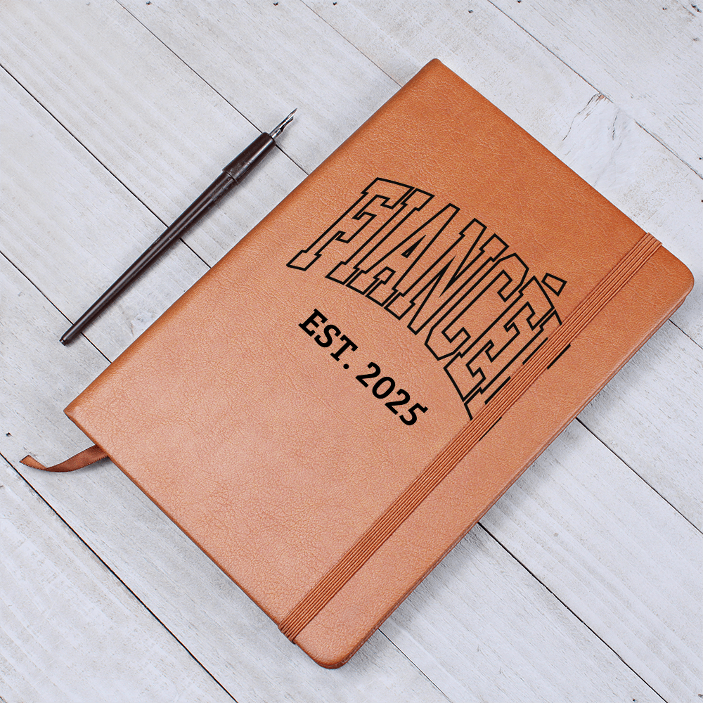 Personalized Engagement Journal for Fiancee