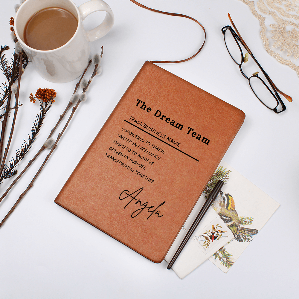 Personalized Dream Team Journal
