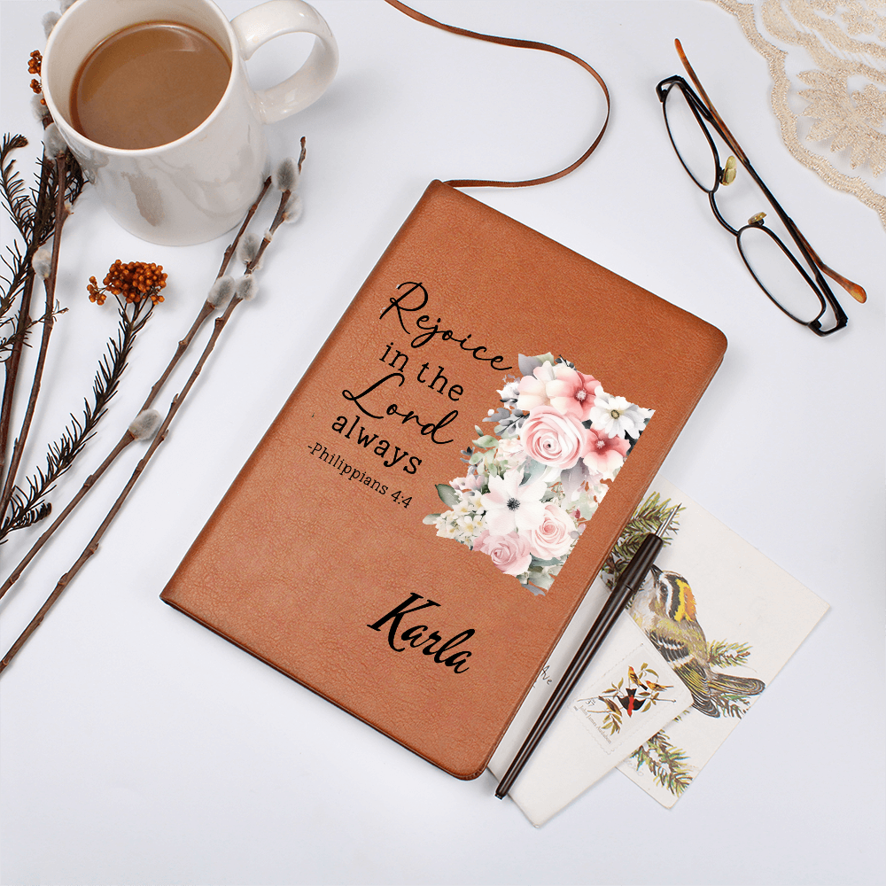 Personalized Wildflower Prayer Journal
