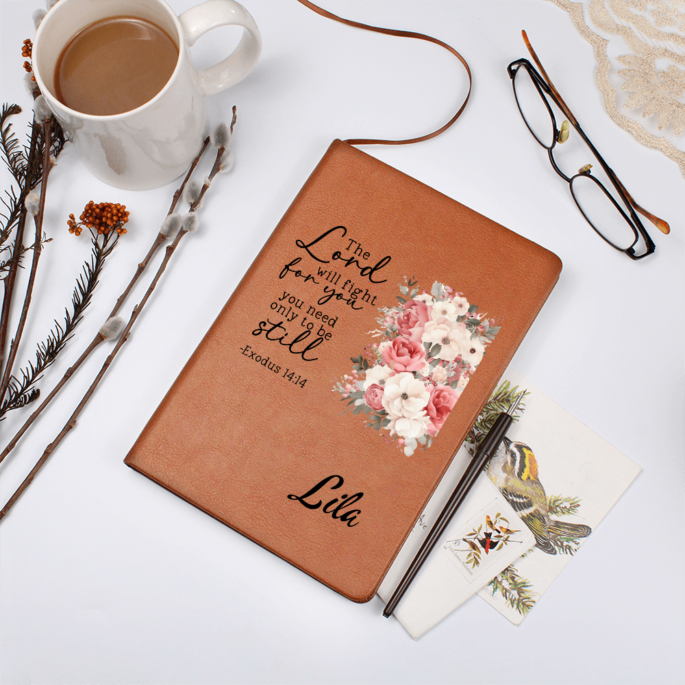Personalized Wildflower Prayer Journal