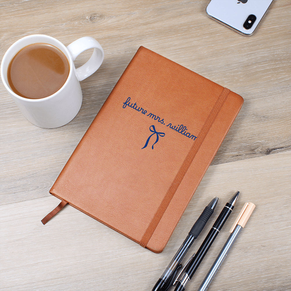 Personalized Wedding Journal Engagement Gift