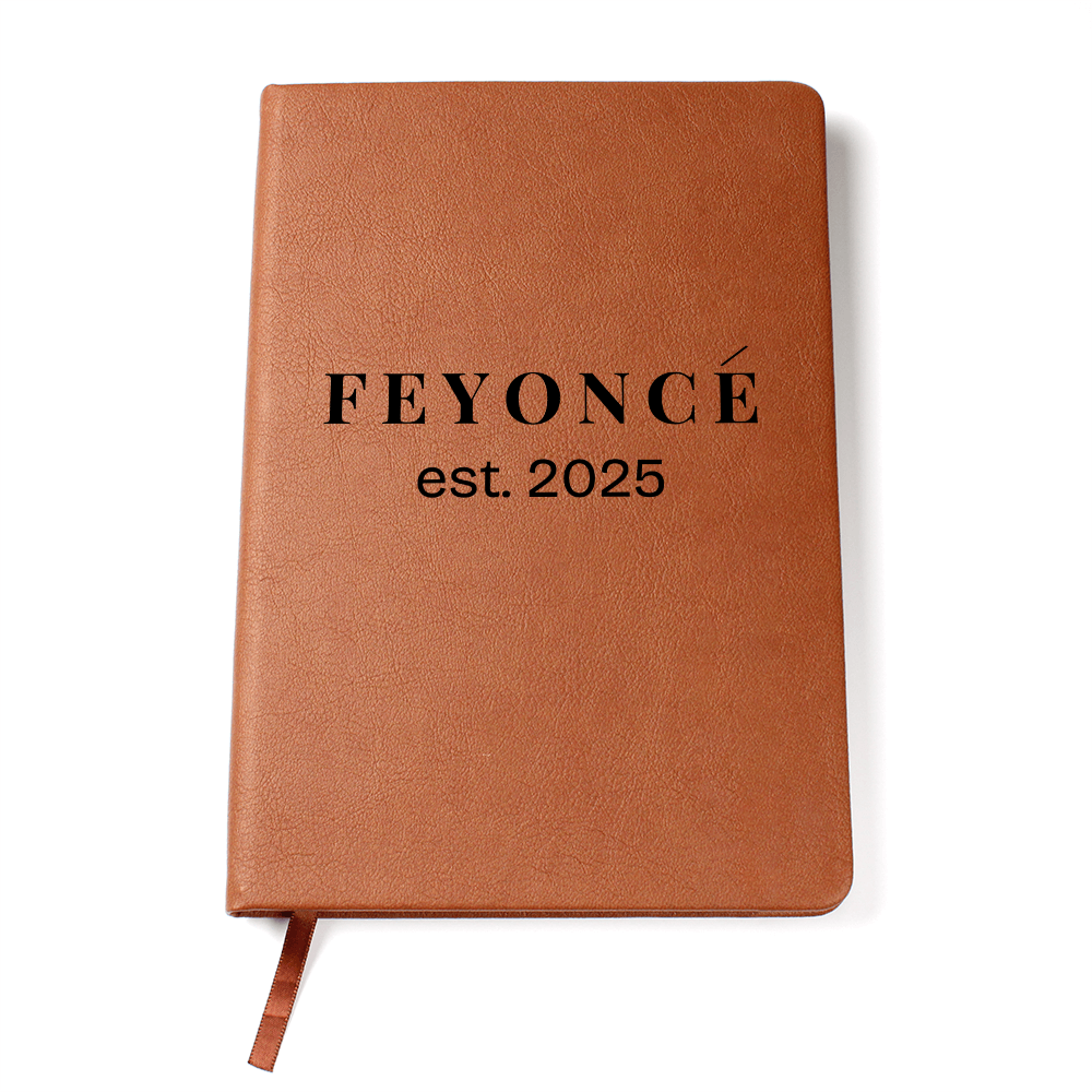 Feyonce Custom Engagement Journal