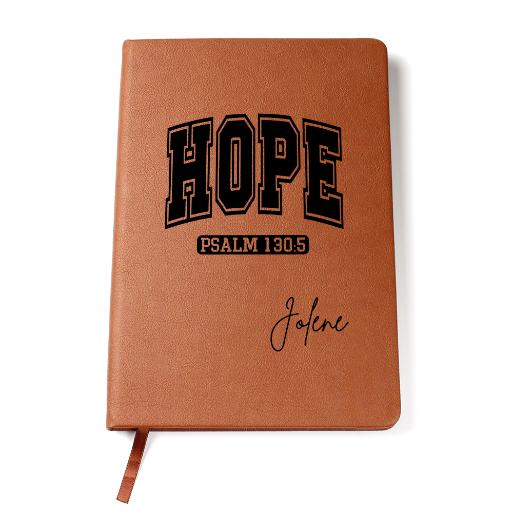 Personalized Christian Journal - Hope