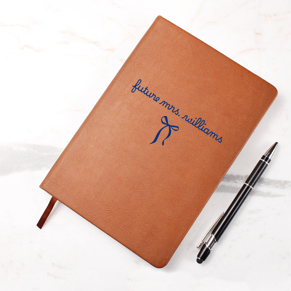 Personalized Wedding Journal Engagement Gift
