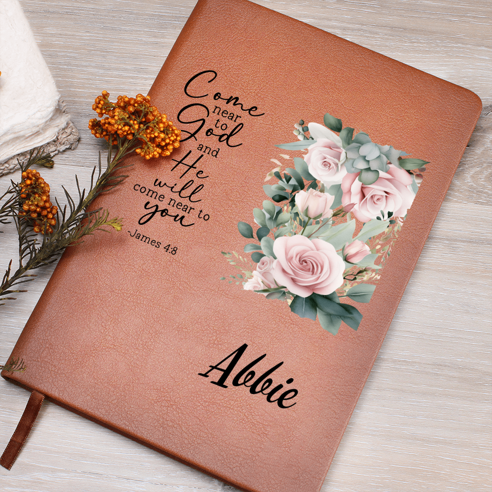 Personalized Wildflower Prayer Journal