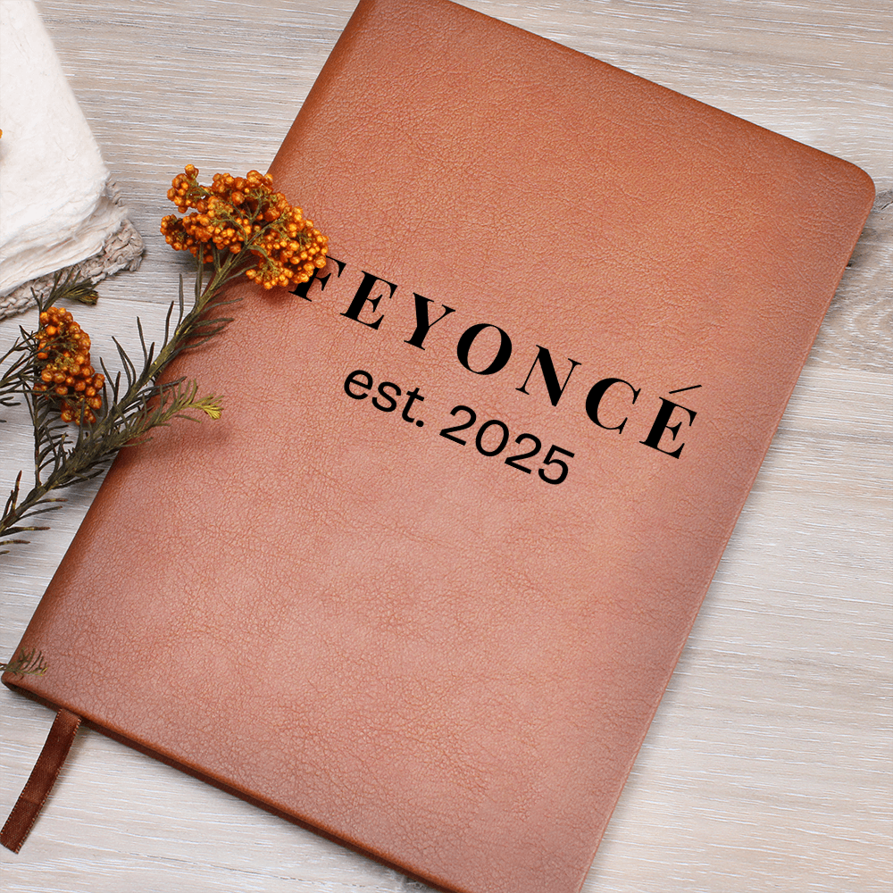 Feyonce Custom Engagement Journal
