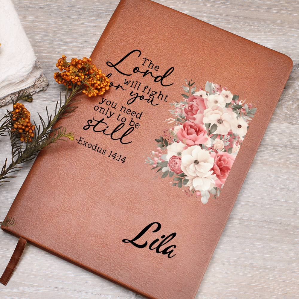 Personalized Wildflower Prayer Journal