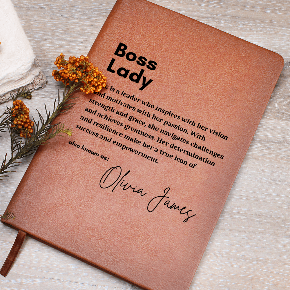 Personalized Boss Lady Journal