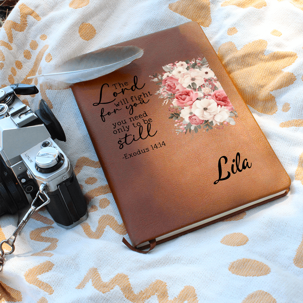 Personalized Wildflower Prayer Journal