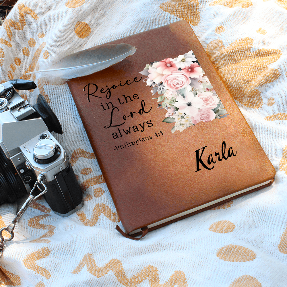 Personalized Wildflower Prayer Journal