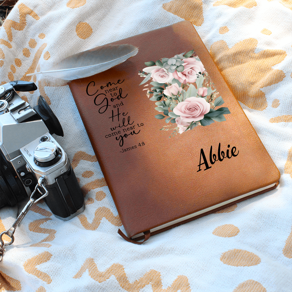 Personalized Wildflower Prayer Journal