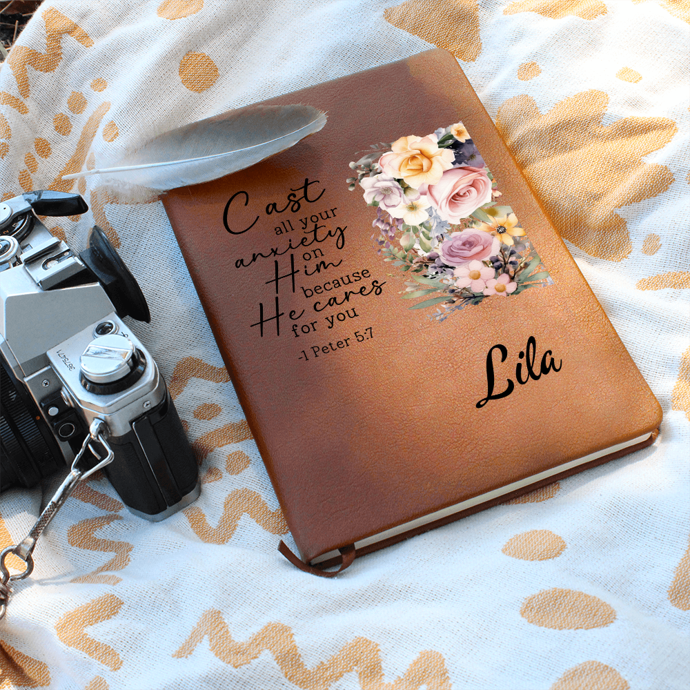 Personalized Wildflower Prayer Journal