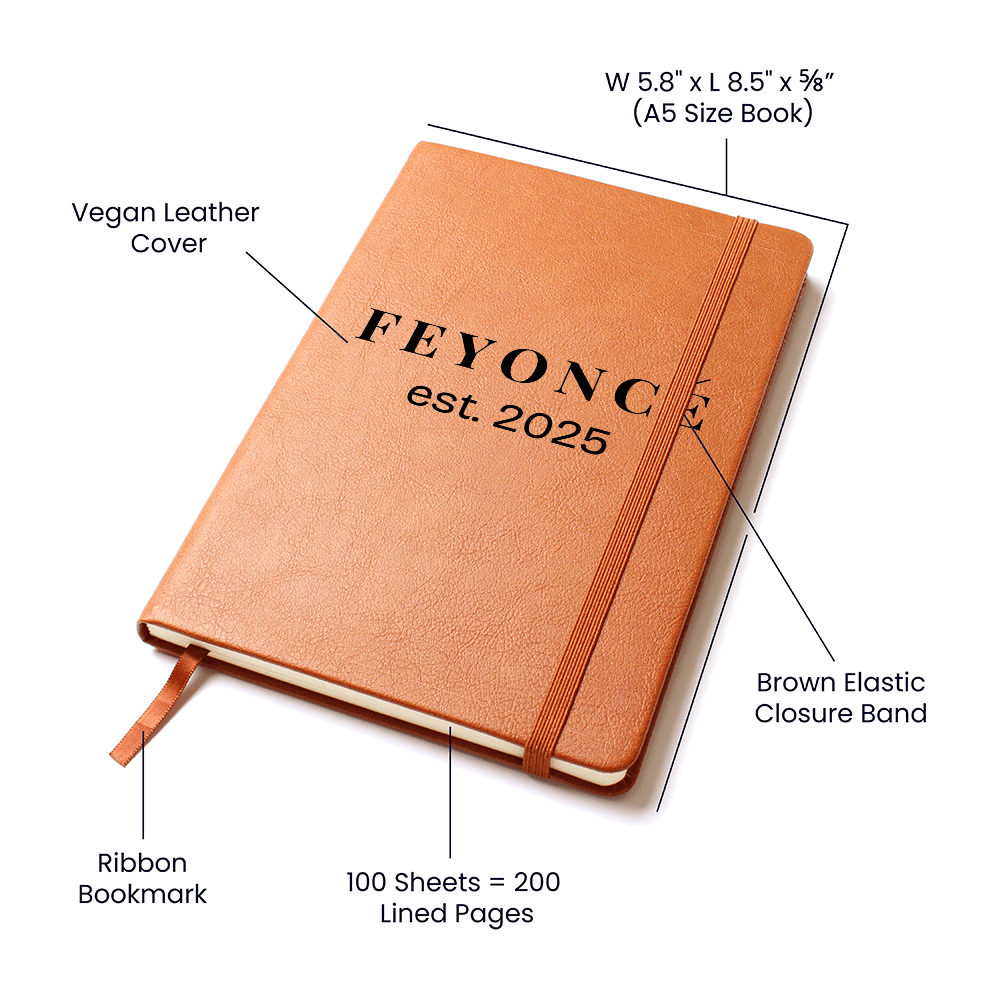 Feyonce Custom Engagement Journal