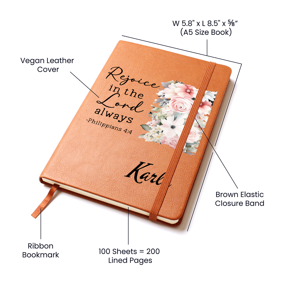 Personalized Wildflower Prayer Journal