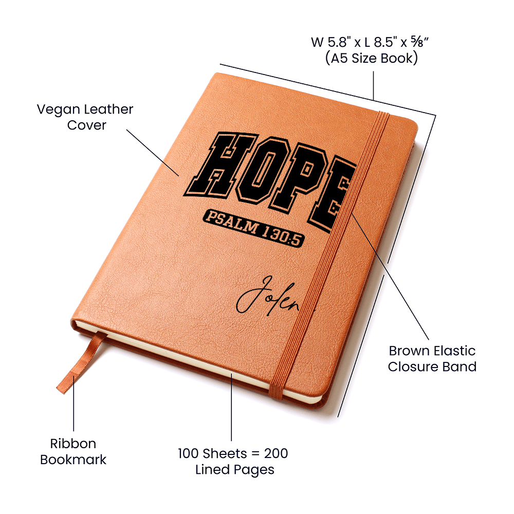Personalized Christian Journal - Hope