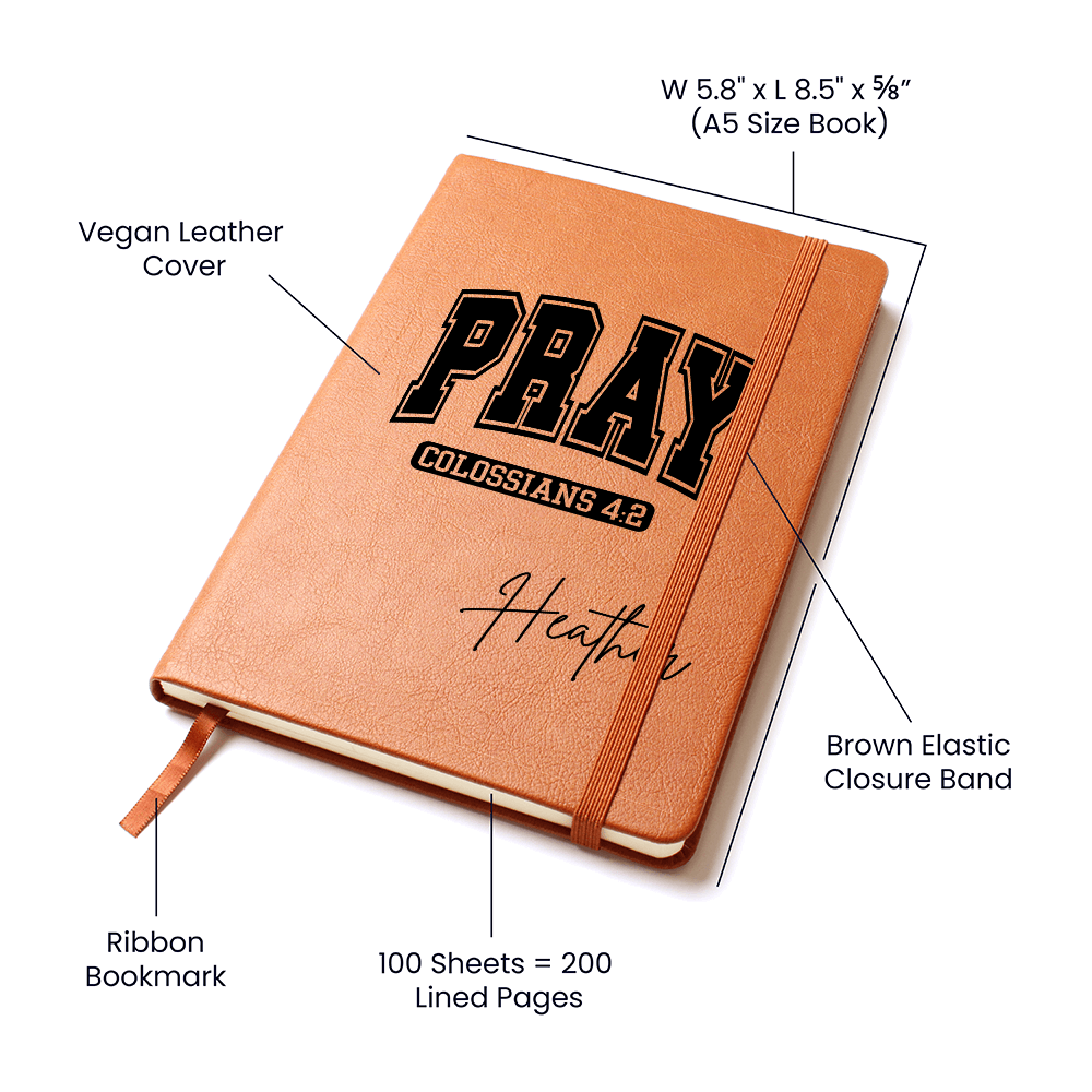 Personalized Christian Journal - Pray