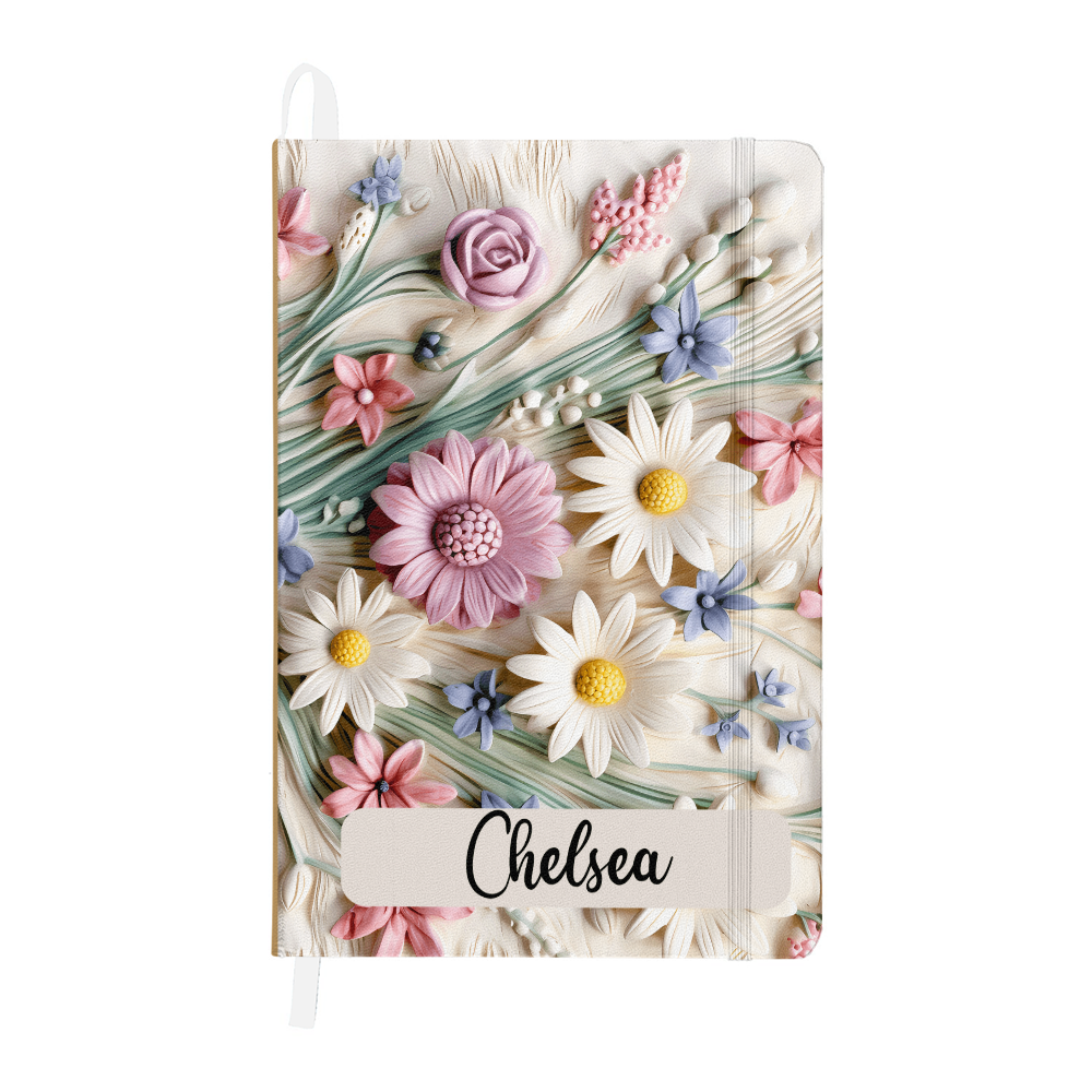 Wildflower Hardcover Personalized Journal