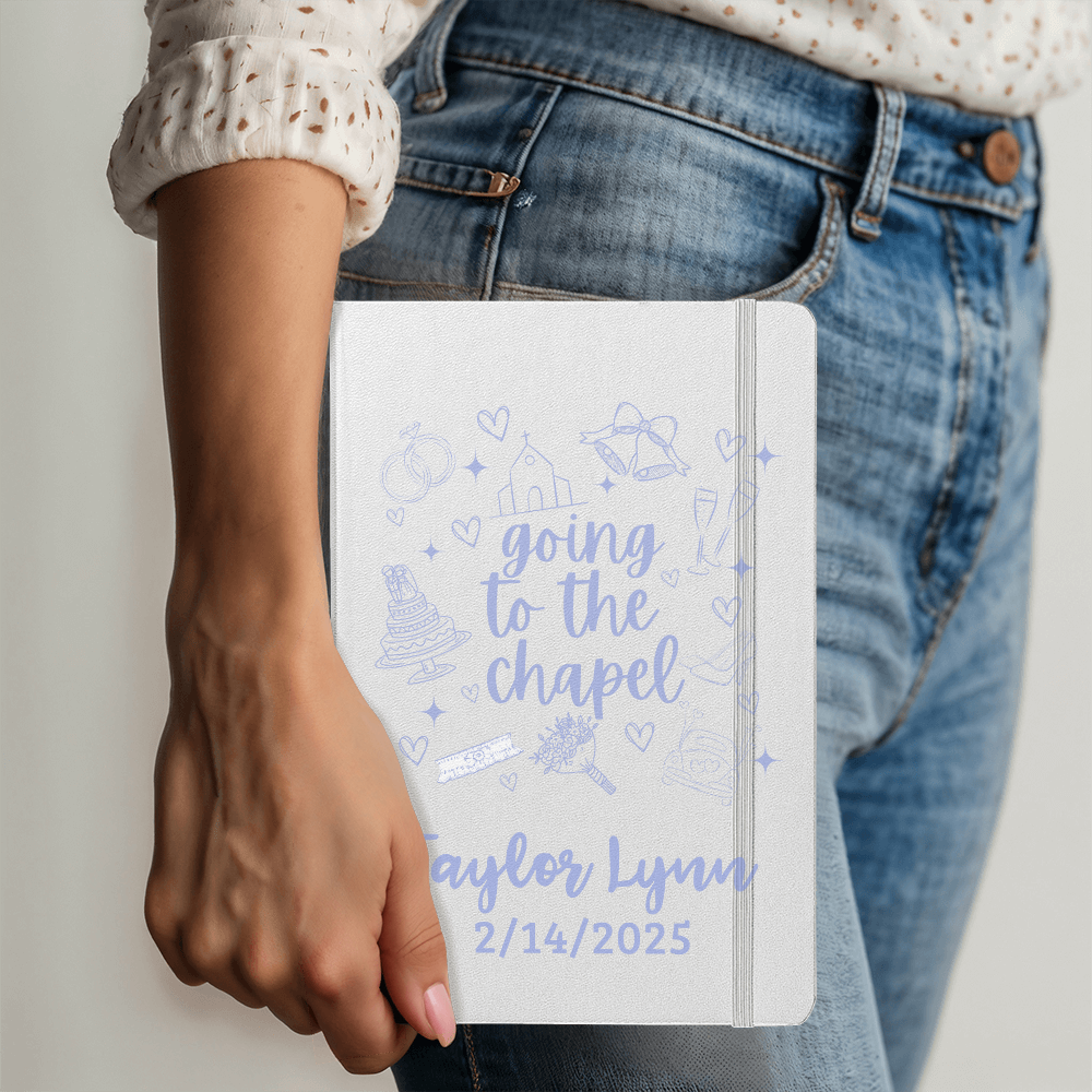 Personalized Wedding Engagement Journal