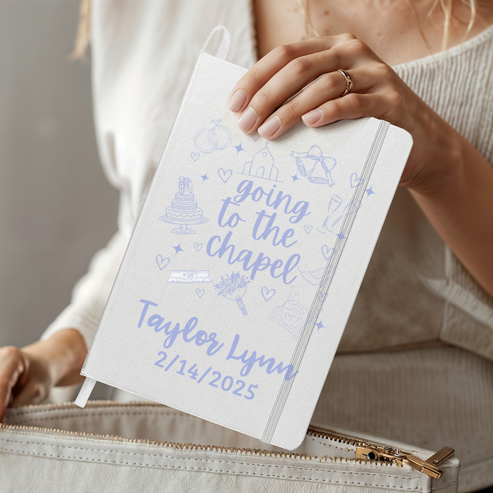 Personalized Wedding Engagement Journal
