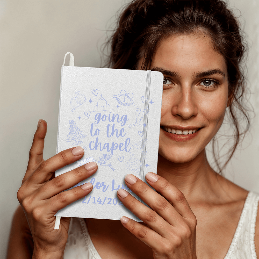 Personalized Wedding Engagement Journal