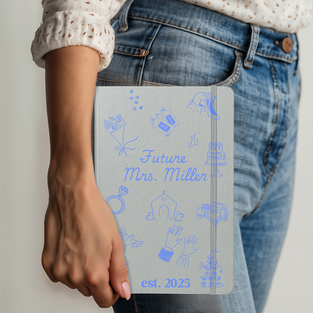 Personalized Engagement Journal Wedding Planner
