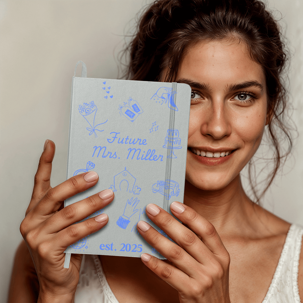 Personalized Engagement Journal Wedding Planner