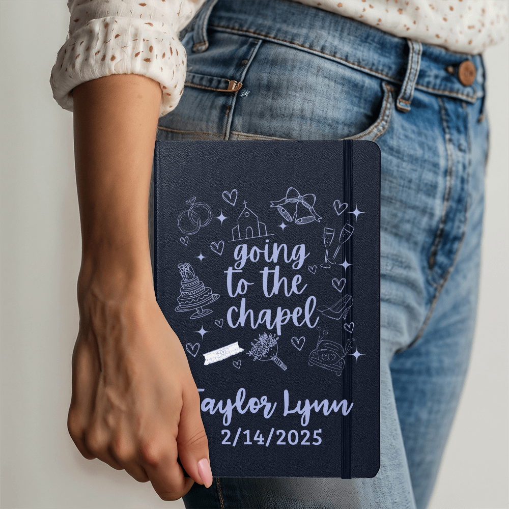 Personalized Wedding Engagement Journal