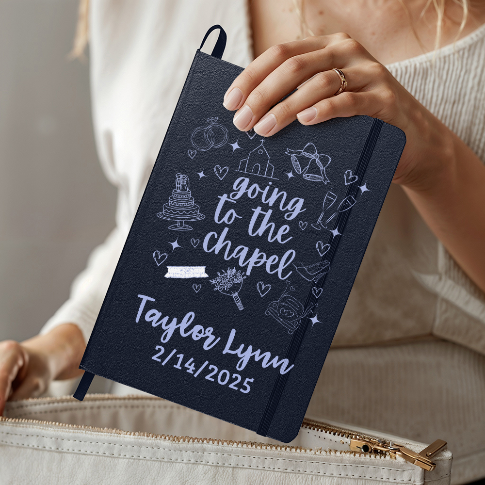 Personalized Wedding Engagement Journal