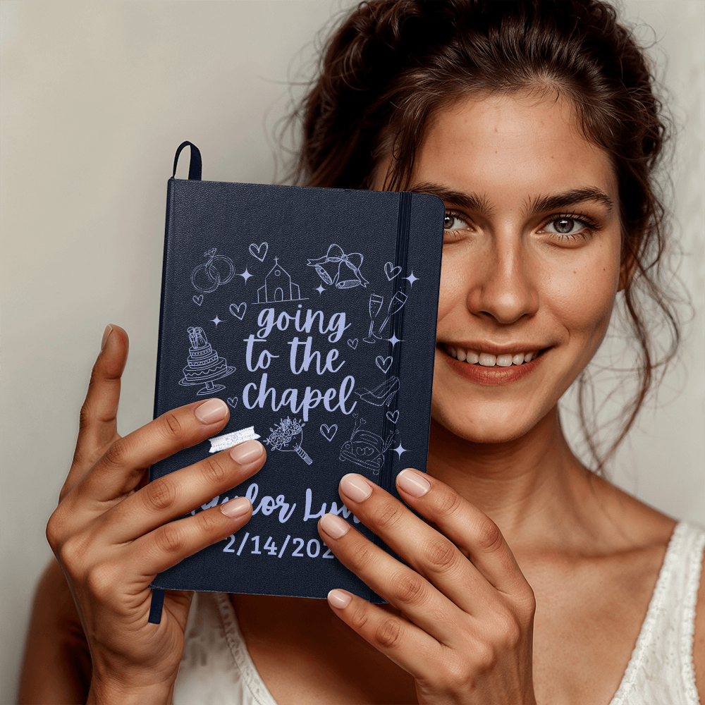 Personalized Wedding Engagement Journal