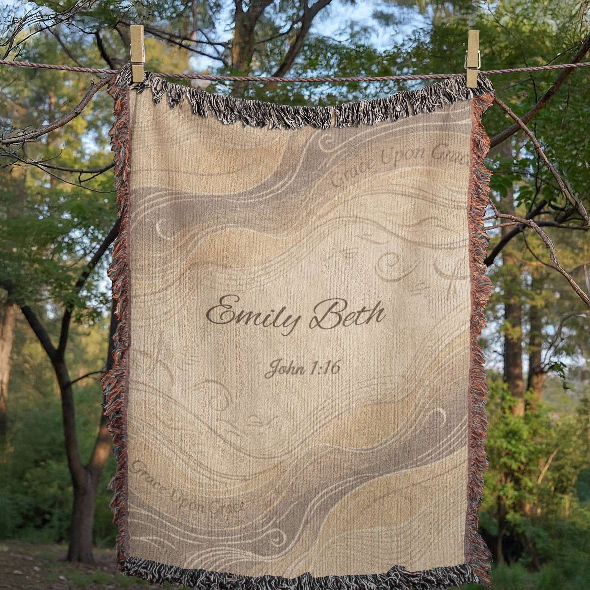 Personalized Christian Blanket