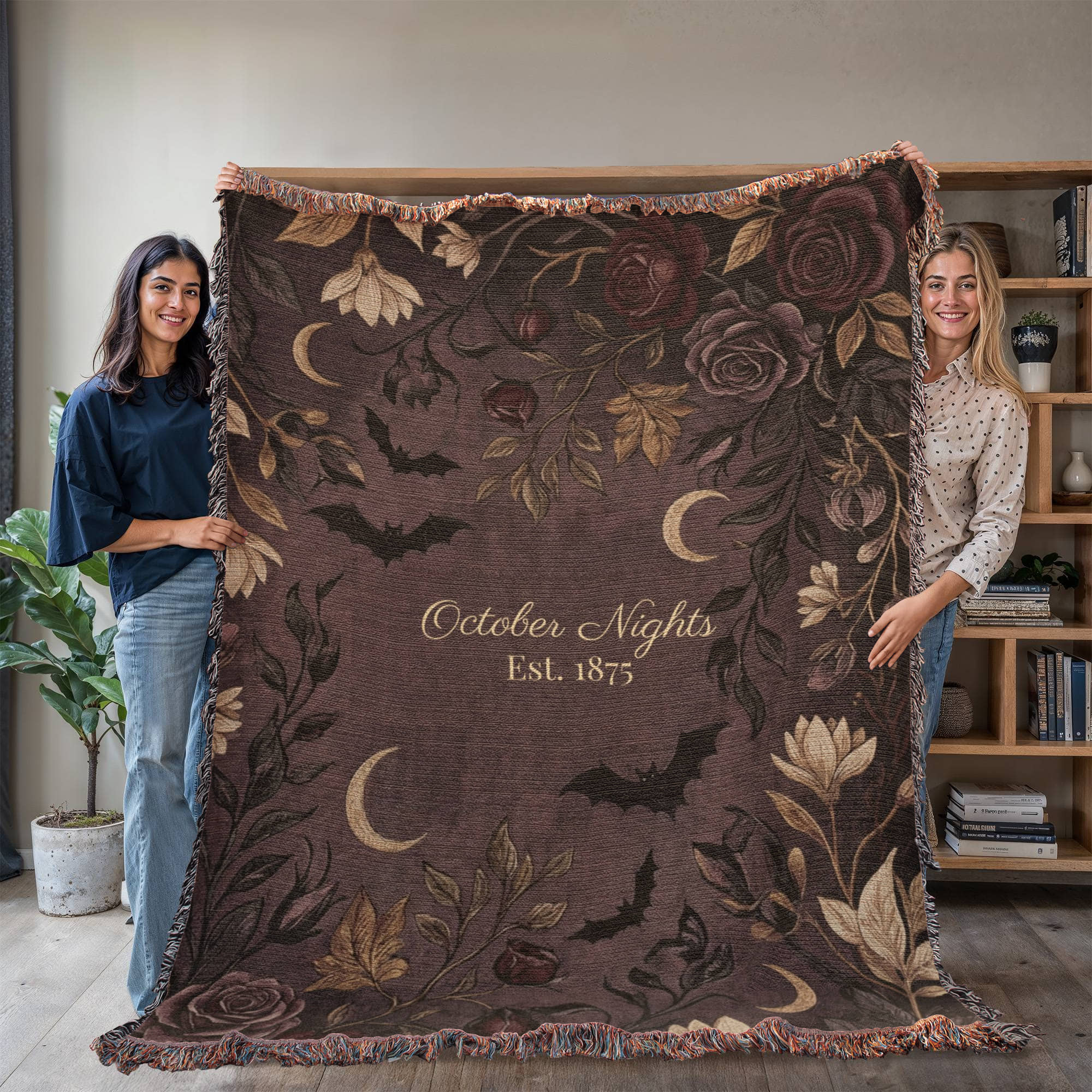 Personalized Halloween Blanket