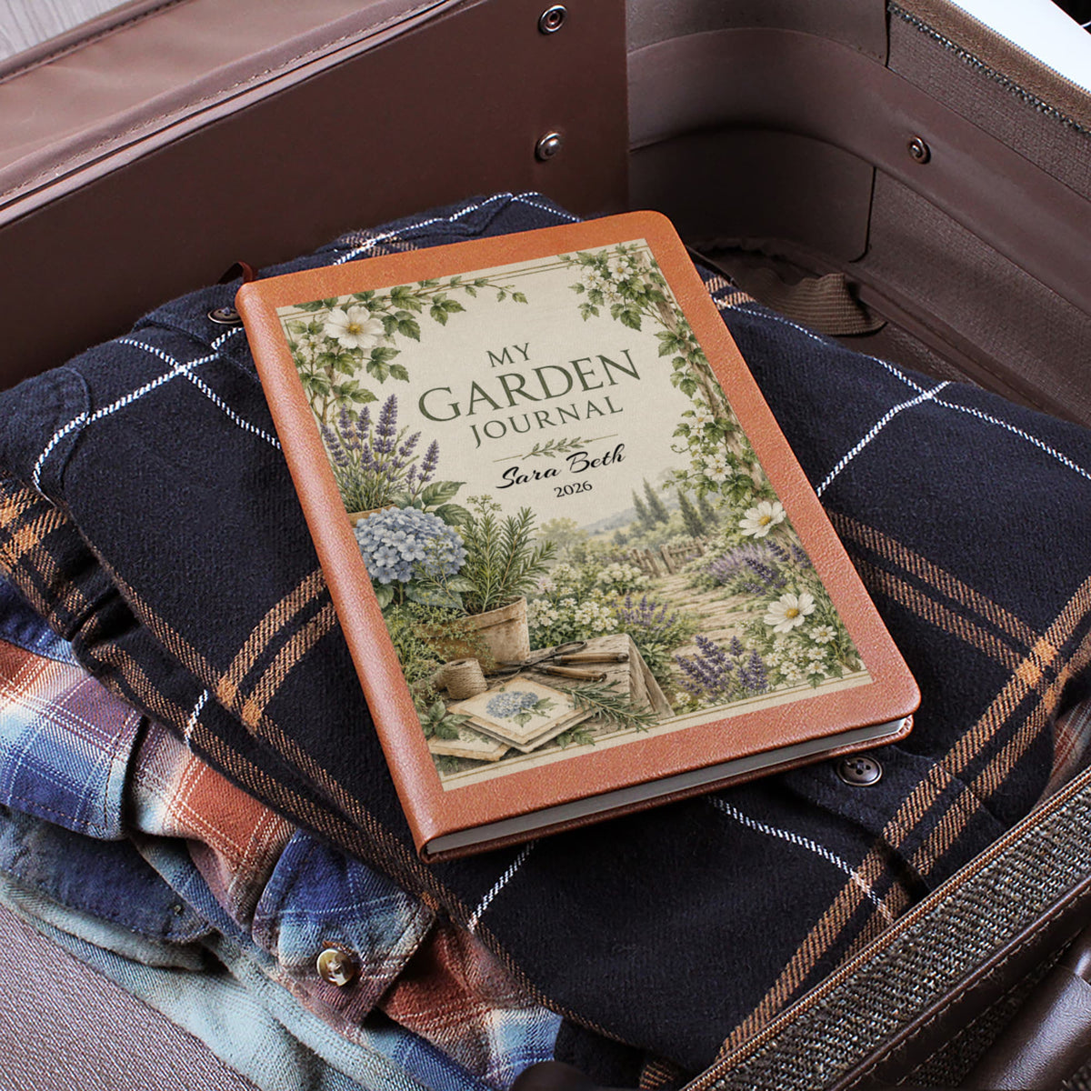 Personalized Garden Journal | Custom Gardening Notebook