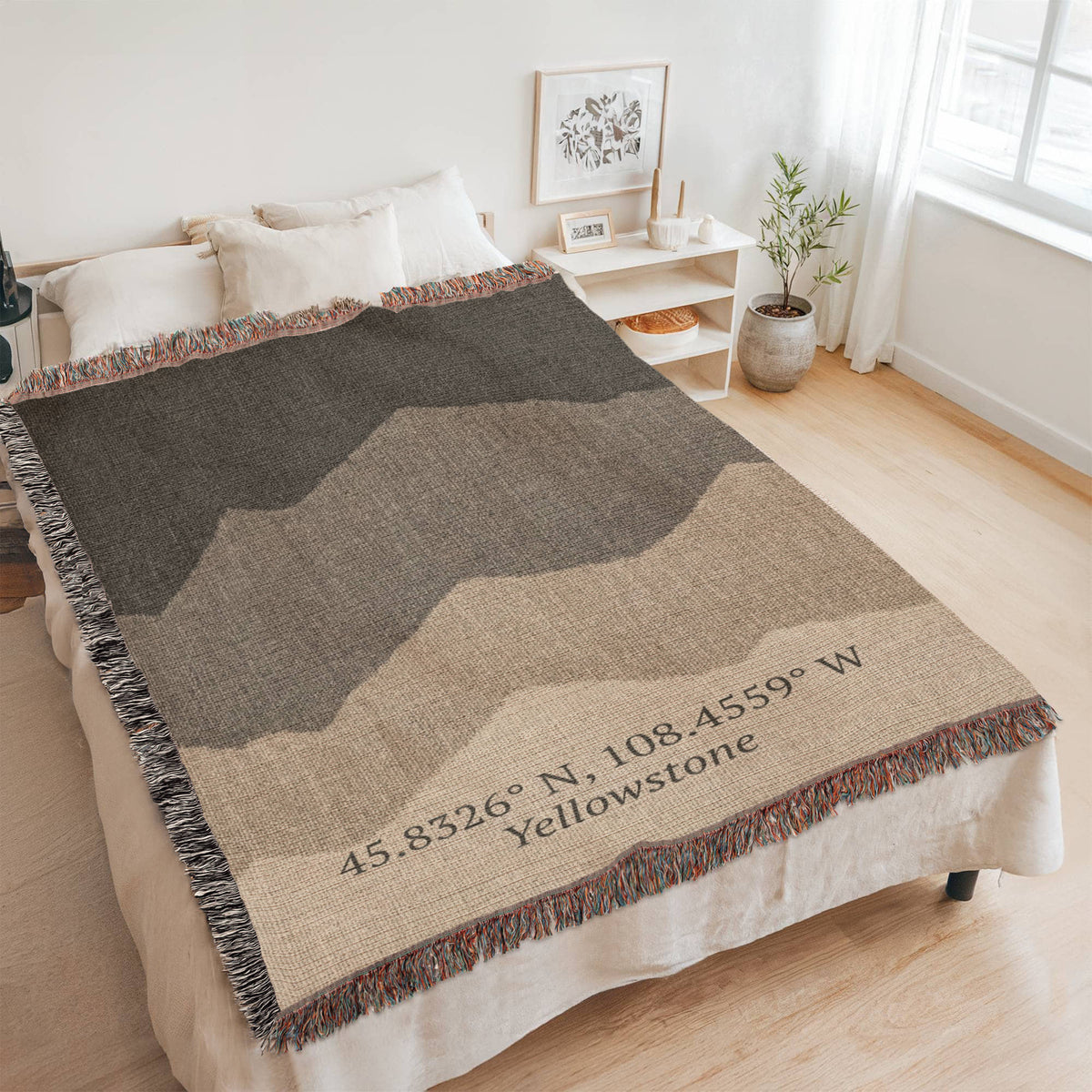 Personalized lodge blanket