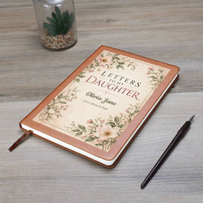 Letters to My Daughter Personalized Journal | Keepsake Gift