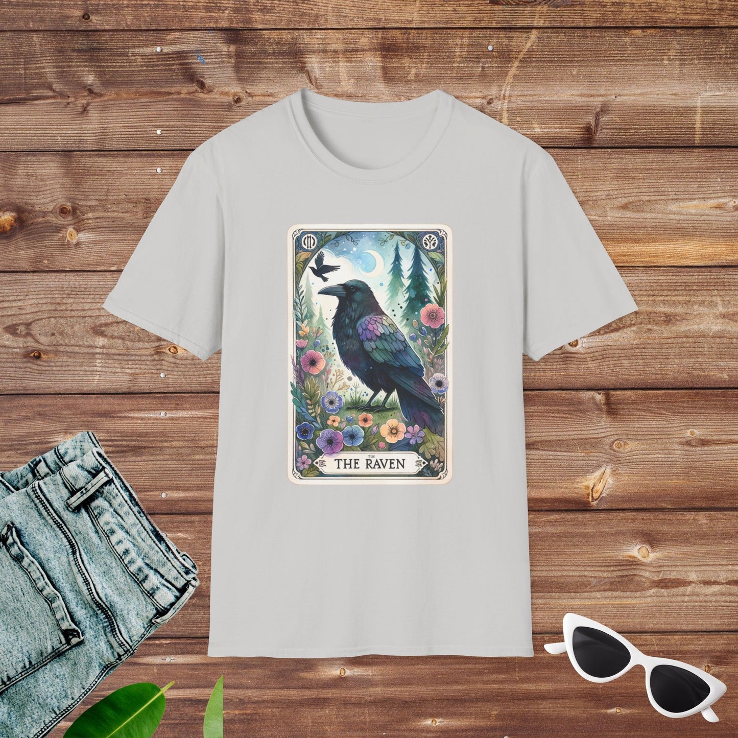 The Raven Tarot T Shirt