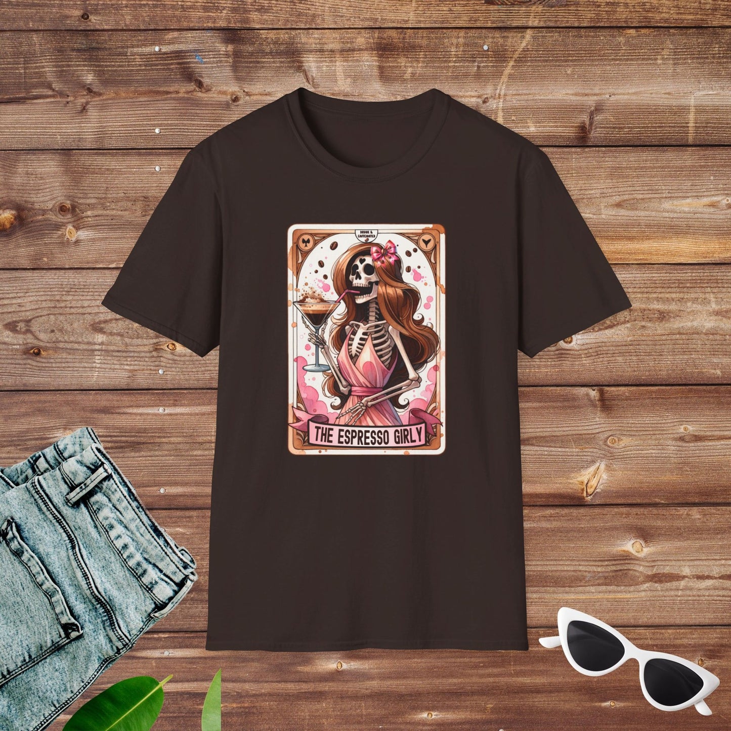 Espresso Martini Girly Tarot T Shirt