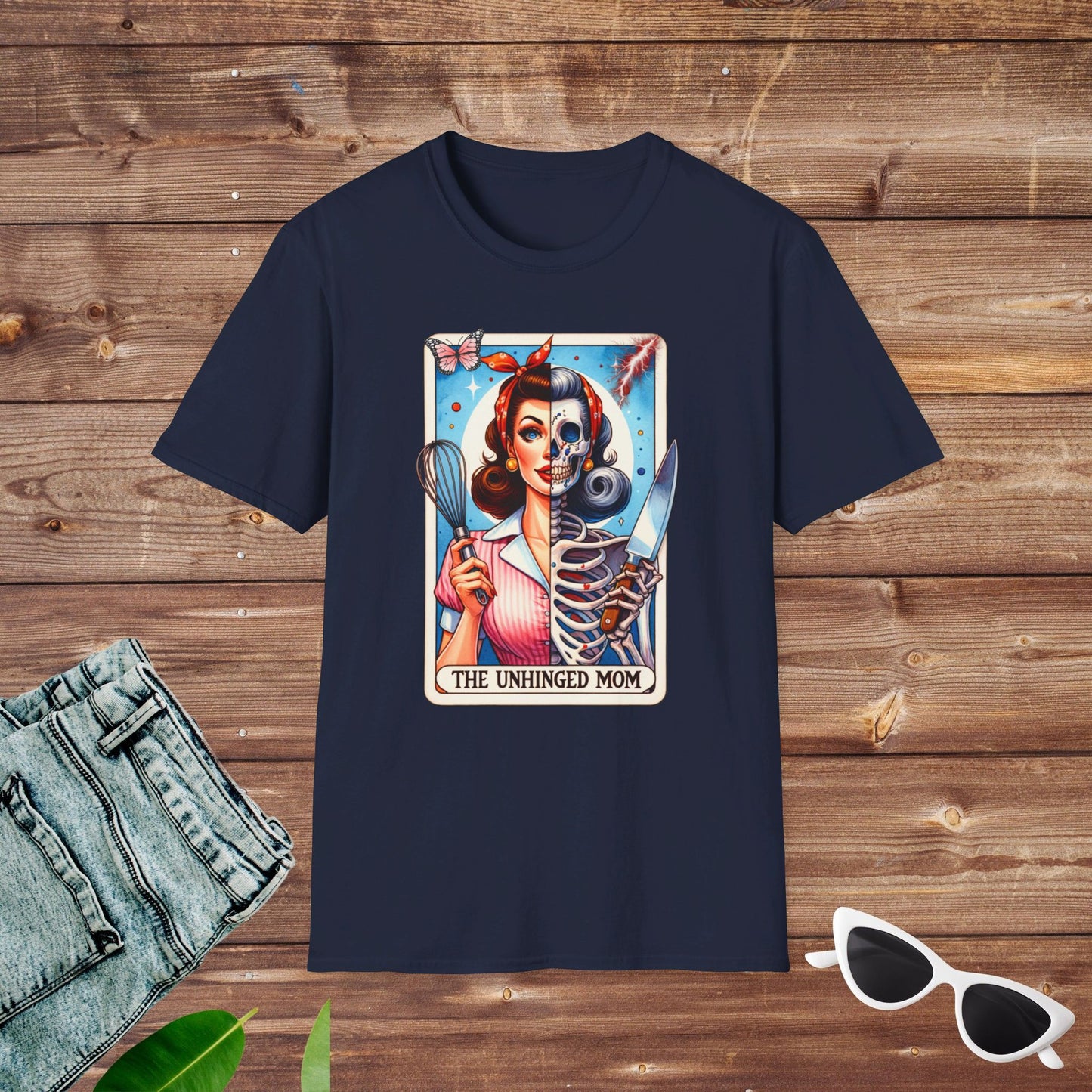 Unhinged Mom Tarot T Shirt