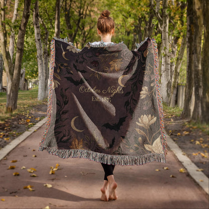 Personalized Halloween Blanket
