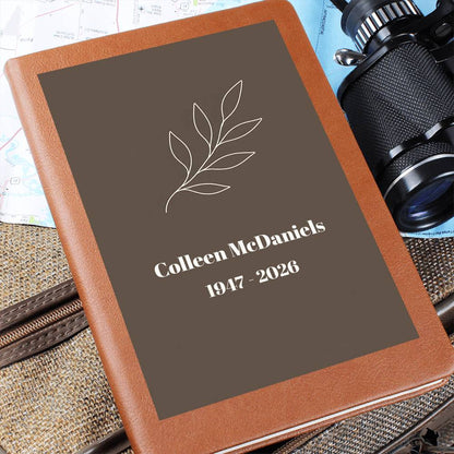 Remembering You Personalized Memorial Journal | Grief Keepsake