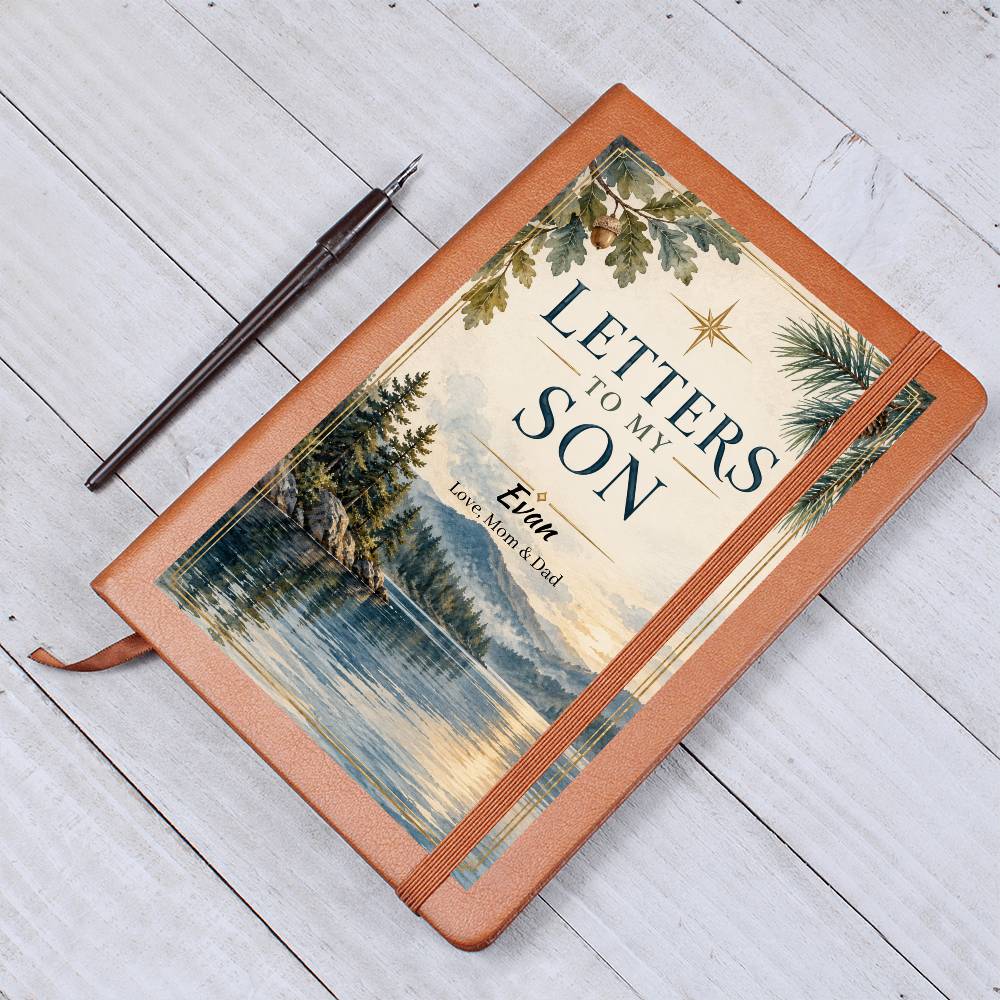 Letters to My Son Personalized Journal | Keepsake Gift